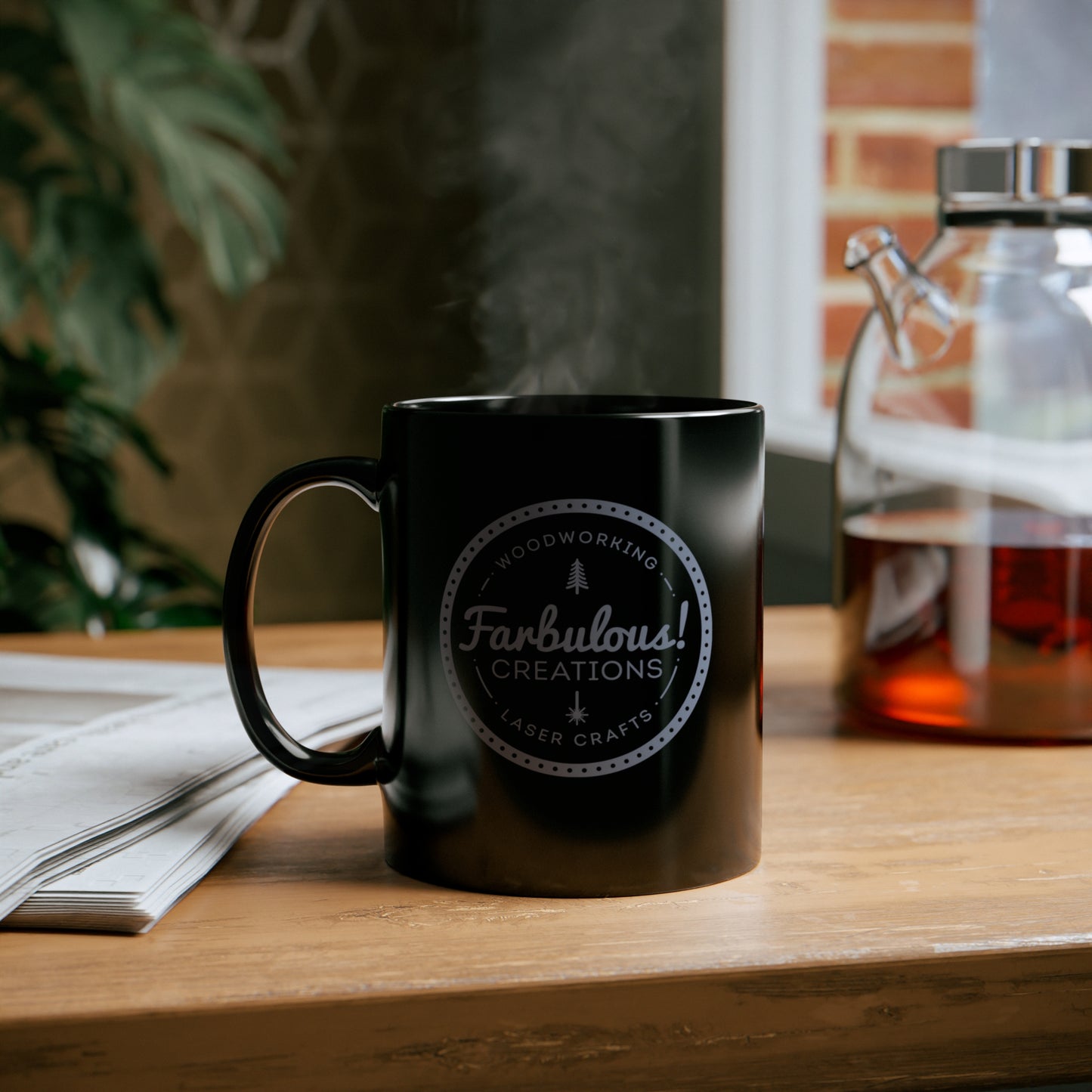 Farbulous Creations Full Logo Ceramic Mug