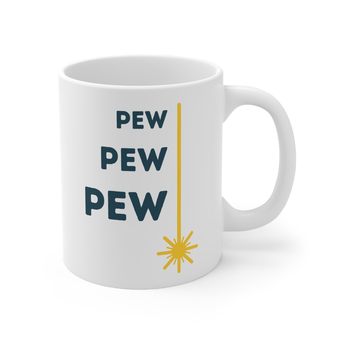 Pew-Pew-Pew Ceramic Mug