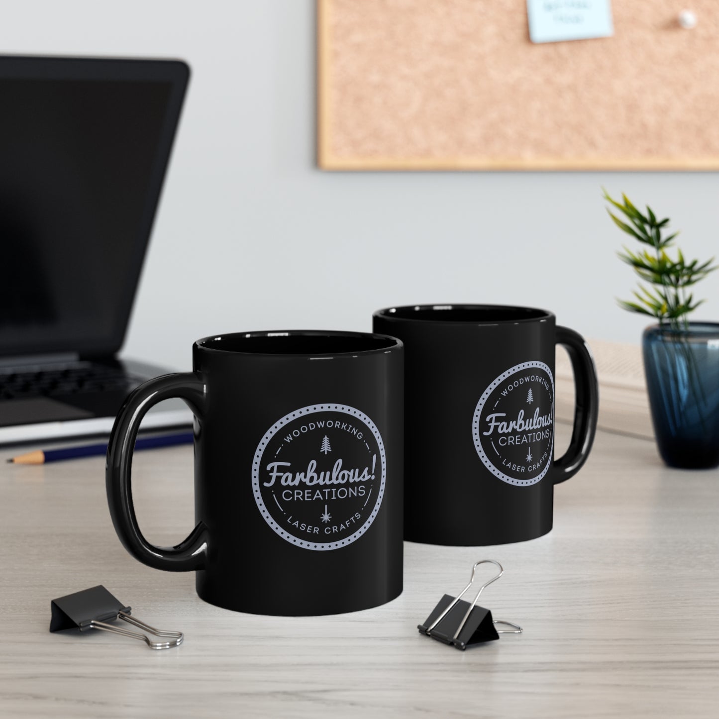 Farbulous Creations Full Logo Ceramic Mug