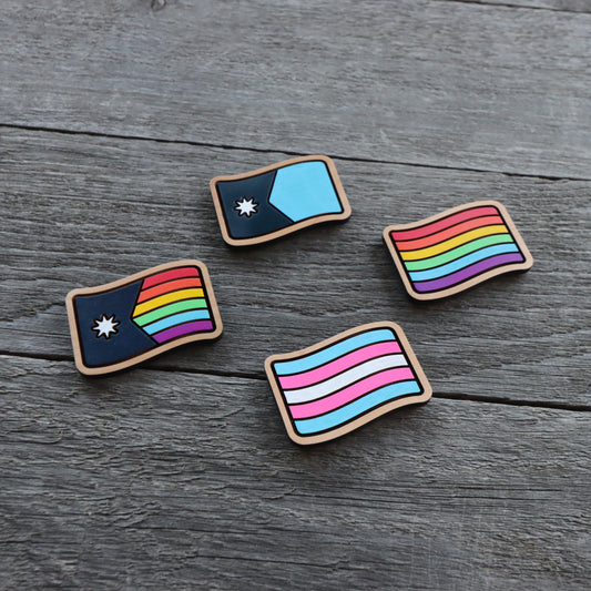 Painted Color Magnets