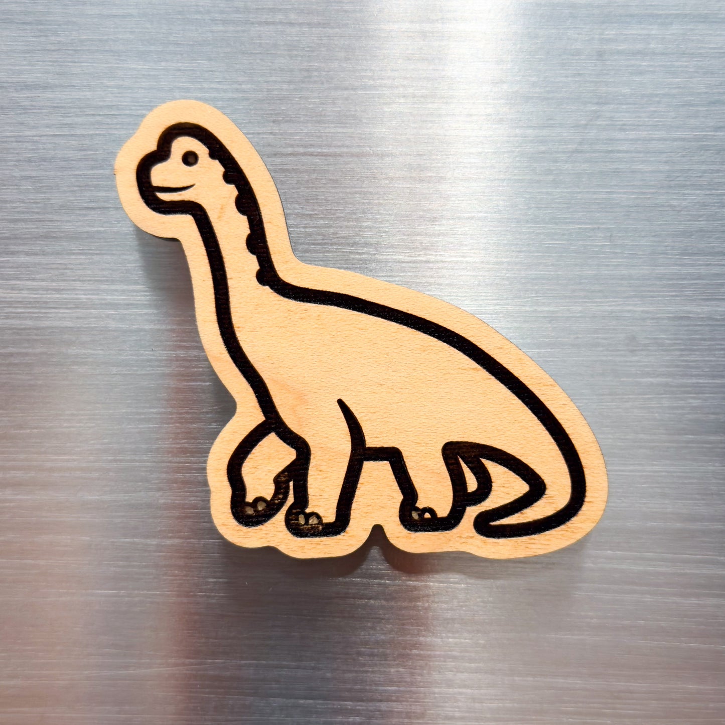 Dino Brontosaurus Emoji Magnet