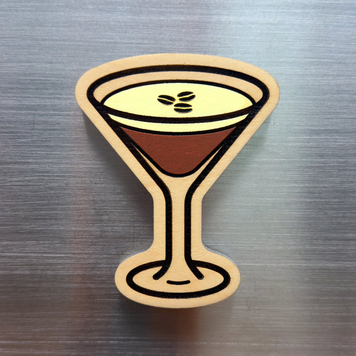 Espresso Martini Painted Magnet