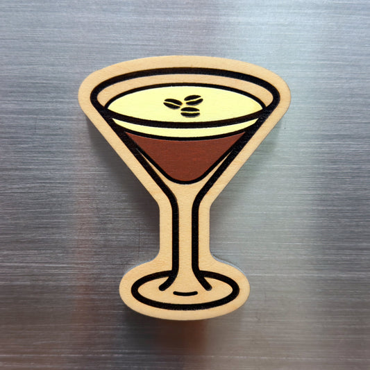 Espresso Martini Painted Magnet