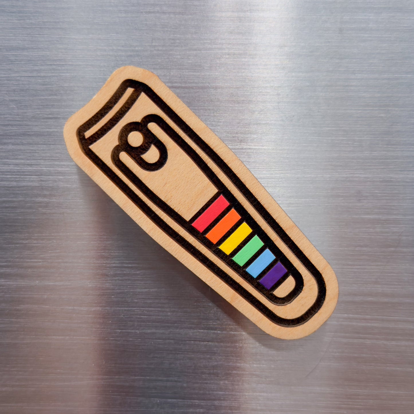 Pride Nail Clippers Painted Magnet